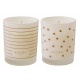 Candle Glass Perfume Christmas - Gold Collection