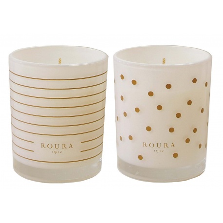 Candle Glass Perfume Christmas - Gold Collection