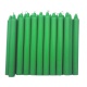 Velas colores 19 x 2 cm. caja 20 u/.