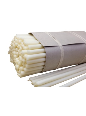 Candelas blancas 100 unidades